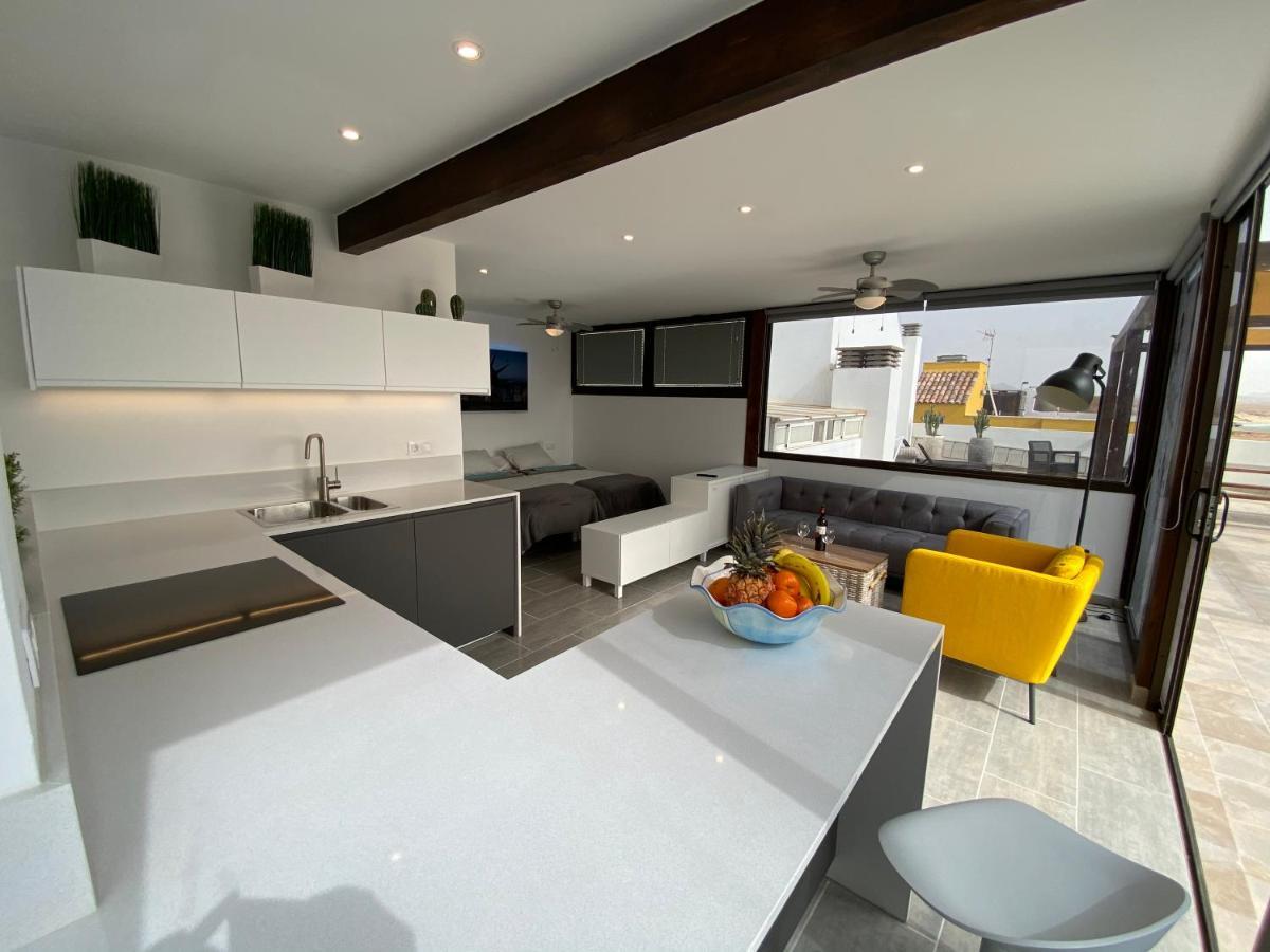 Penthouse Meerblick Cotillo Exterior foto